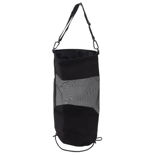 Boat Trash Bag Cylindrical Large Capacity Leakproof Foldable Boat Waste Container for Home Camping Car