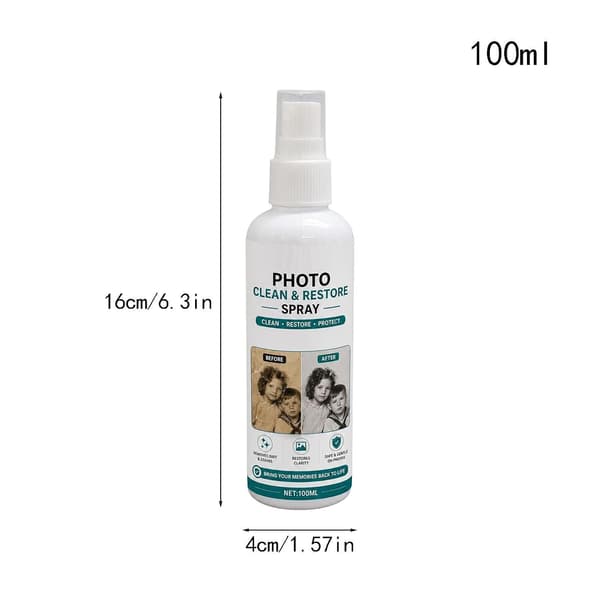 Fikseringsspray 100 ml foto-ren klarhet-glans-spraytåke -