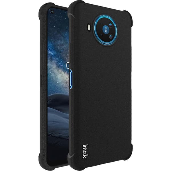 IMAK All-inclusive Shockproof Airbag TPU Case with Screen Protector For Nokia 8.3 5G [DB]