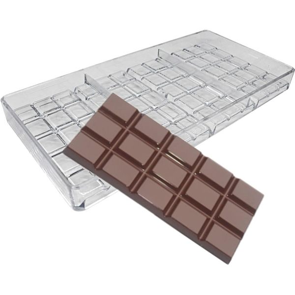 Sjokoladebar Maker Injeksjon Hard Polykarbonat Sjokoladeform PC Godteri Form