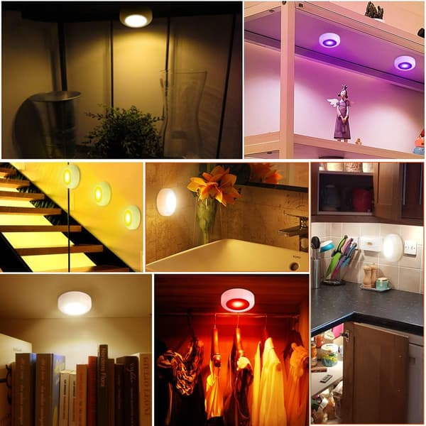 18W Underskaplys Kjøkken LED Spotlight Trådløst Skap
