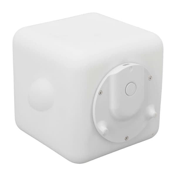 Fargerik kube kylling nattlampe USB-lading LED-kube nattlampe med berøringssensor for amming barn søvnhjelp
