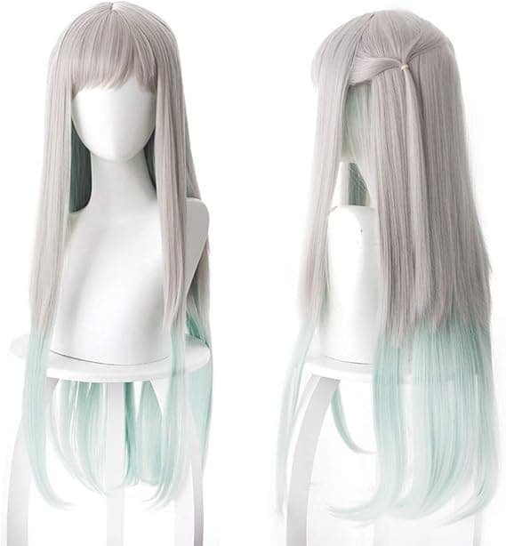 Toilet-Bound Hanako-Kun Cosplay-paryk, med gratis hårnet