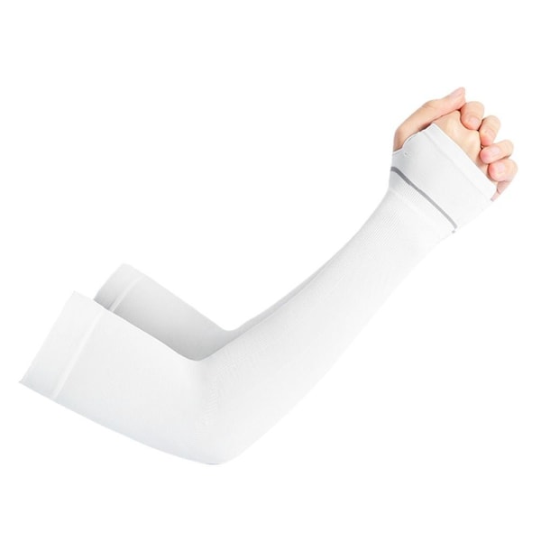 Solbeskyttelsesarmbeskyttere Armærmer HVIDE white