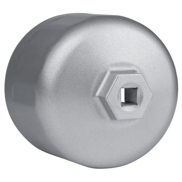 86 mm aluminium cartridge filter housing wrench cap for- (Silver)
