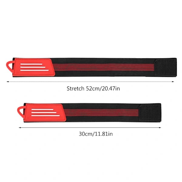 4 stk Sykkel Ankel Ben Bukser Stropp Stropp Klips Stropp Sykkel Ankel Stropp for Jogging, Sykling, Klatring, Camping Svart 0.05[co]