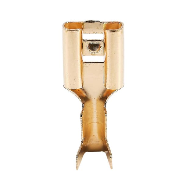 100 stk. Bilhøjttaler 6,3 mm Hun Spade Terminal Ledningsstik
