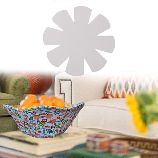 DIY Fabric Bowl Sewing Template, Bowl Wrap Template Sewing Pattern Template Quilting Patchwork Ruler