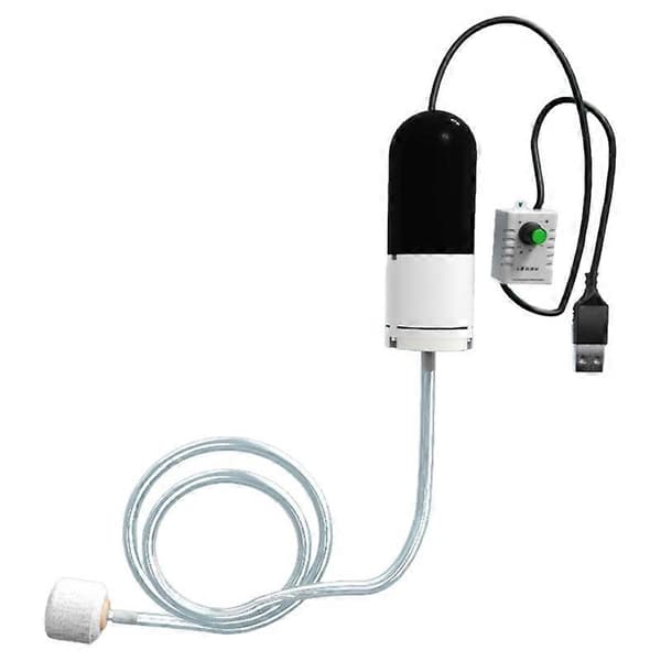 Adjustable Aquarium Air Pumps USB Oxygen Pump for Fish Tanks and Aquariums Bubble Stone Bubble stone