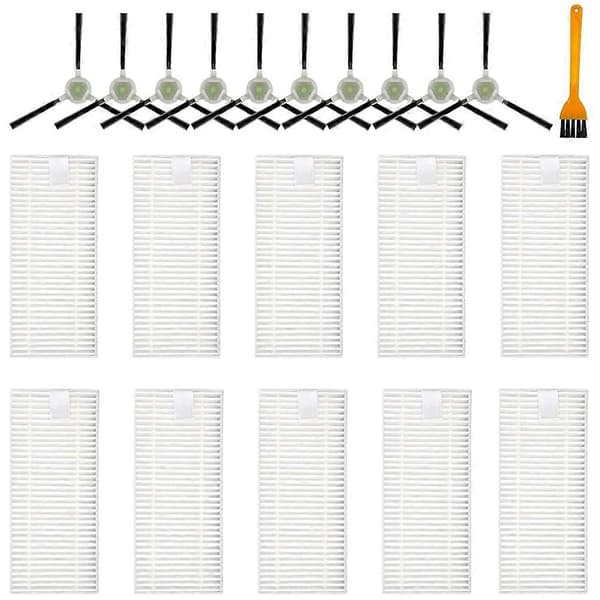 Sidebørste Hepa Filter Erstatning til Lefant M210P M210 M210S M210B M213 M213S M2 Tilbehørssæt [DB]