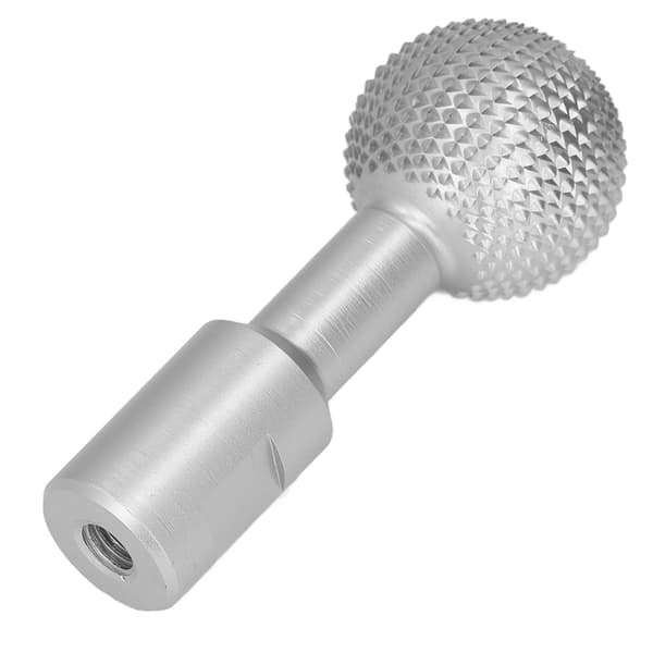 Spherical Wood Carving Cutter Durable 10mm Woodworking Rotary File for 100 Angle Grinder Silver