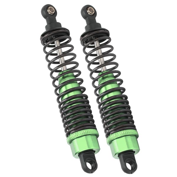 Metal 100mm Shock Absorber Spring Damper Replacement for TRAXXAS SLASH 2WD RC CarGreen