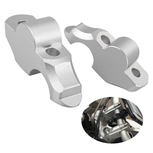 CNC Motorcycle Handlebar Riser Mount Lifting Handlebar Clamp for R NineT R9T 2014-2018