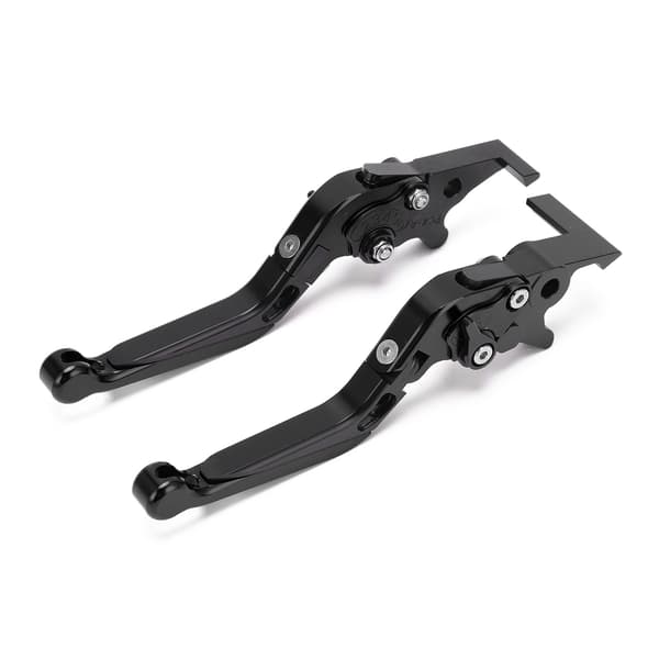 2 Pcs Motorcycle Brake Clutch Levers Adjustable CNC Aluminum Alloy Replacement for ADV150 2019‑2021 Black