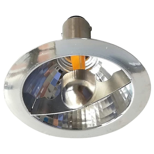 2x LED Ar70 Reflectorlampa 3W 12V Ba15d Sockel 4000k Spårlampa 25W