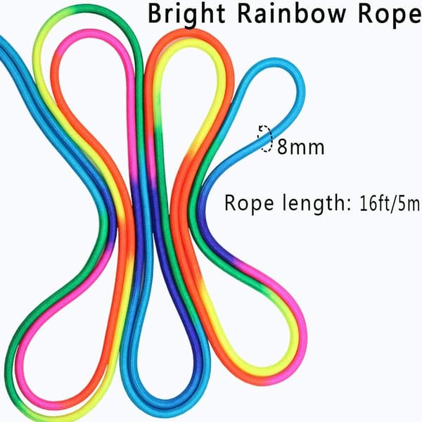 5 meter langt hoppetau - hoppetau for flere spillere