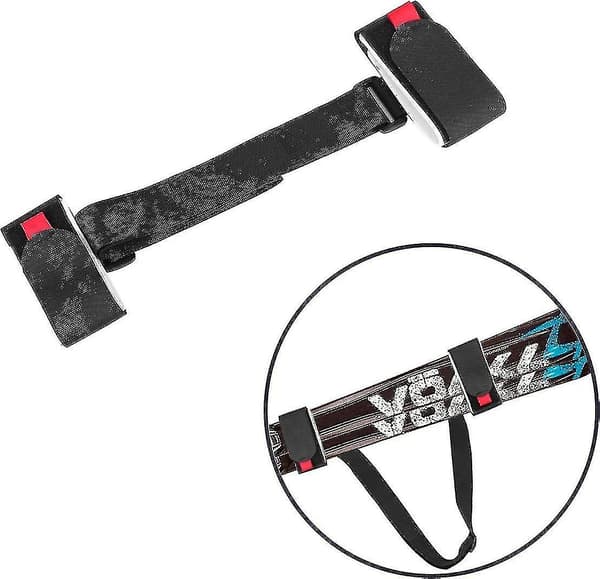 Adjustable Ski and Pole Carrier Strap, Shoulder Strap for Ski Carrying