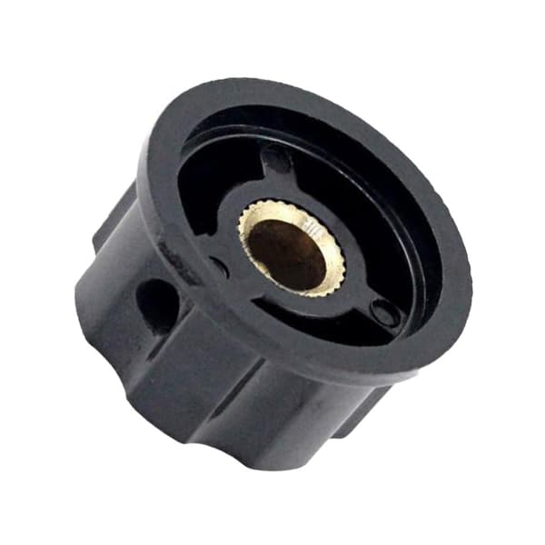 10 STK MF-A01 MF-A02 MF-A03 MF-A04 MF-A05 potensiometer WTH118 RV24 knott aluminiumslegering gummikappe skala (A05 D45MM) -