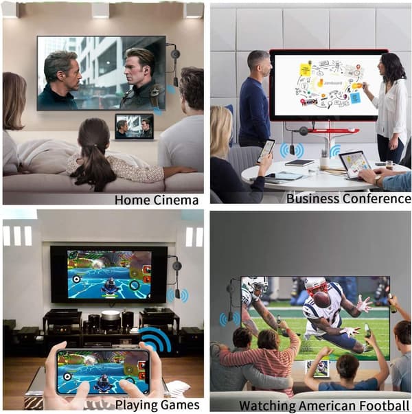 Langaton HDMI-dongeli langaton sovitin 2.4G