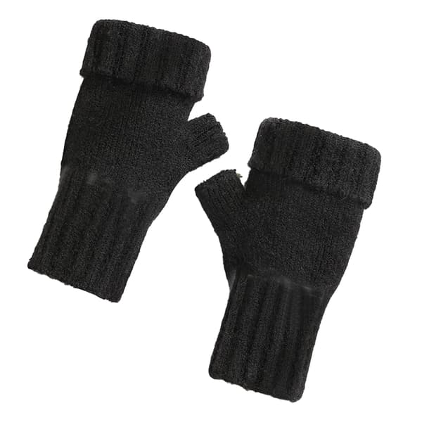 Mordely Merino strikkede handsker med åbne fingre
