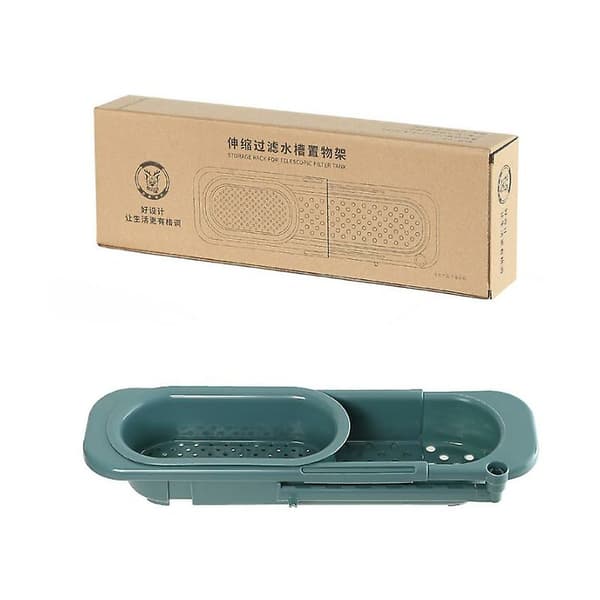 Telescopic Sink Shelf Extendable Shelf Sink Organizer Sink Storage Basket Organize