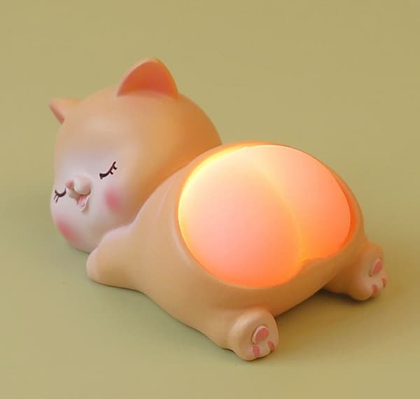 Funny Soft Squeeze Toy, Squeezable Q Butt Ornament Cute Elastic Butt Squeeze Doll Birthday Gift, Office Toy with Light (1 pc)(Style 4)