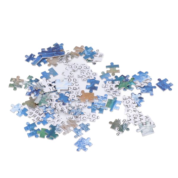 1000-piece Puzzle Earth Pattern Children Adult Interactive Puzzle Educational Toy Birthday Gift