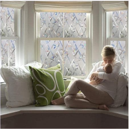 45 * 200 cm Bamboo Electrostatic Glue-Free Self-Adhesive Glass