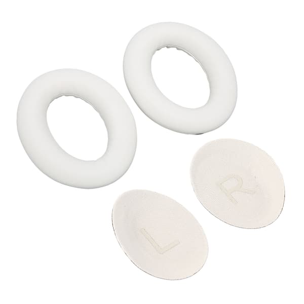 Headset Ear Pads Soft Noise Isolation Replacement Wireless Headphone Ear Cushions for QuietComfort45 White