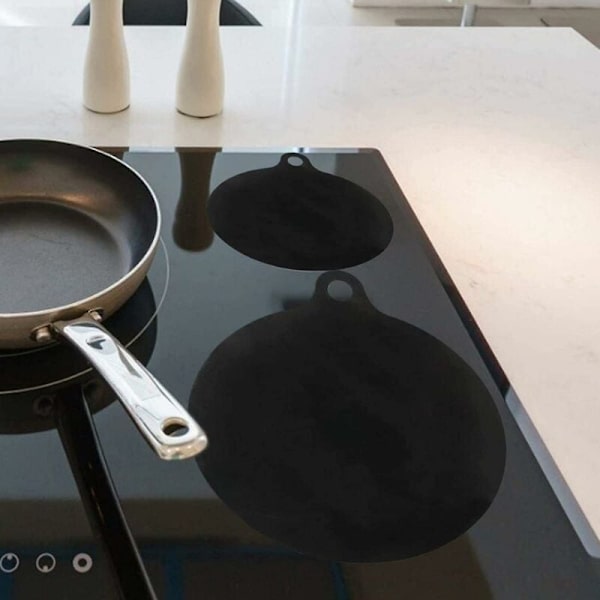 Elektrisk induktionshällsskyddsmatta, 4-pack, halkfri matta, silikonspis