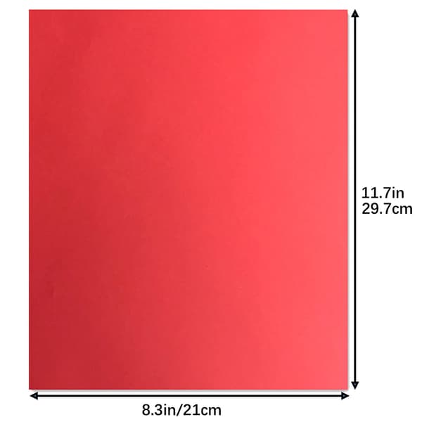 100 ark farvet A4-papir 70gsm håndlavet papir til DIY-kunst-FA-