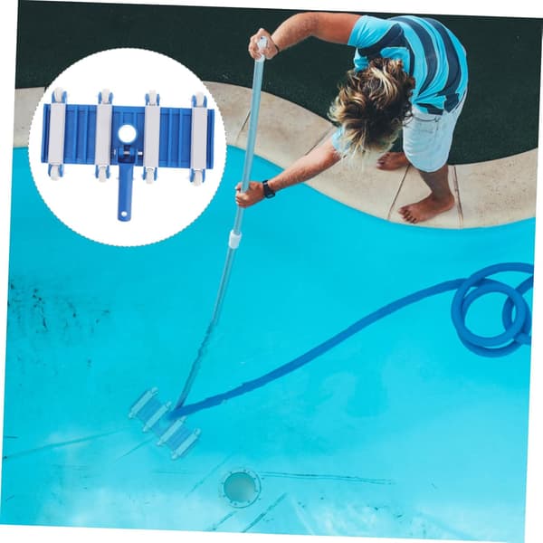 Fleksibelt børsteløst poolrensehoved Udstyr Gulv Støvtilbehør Professionel pool til nem vedligeholdelse