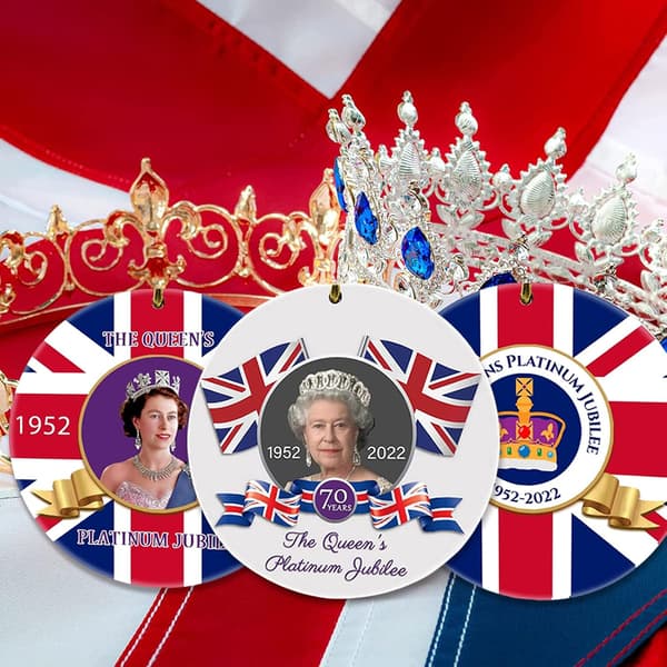 Dronning Elizabeth II Platinum Jubilee 70 mindesmærke