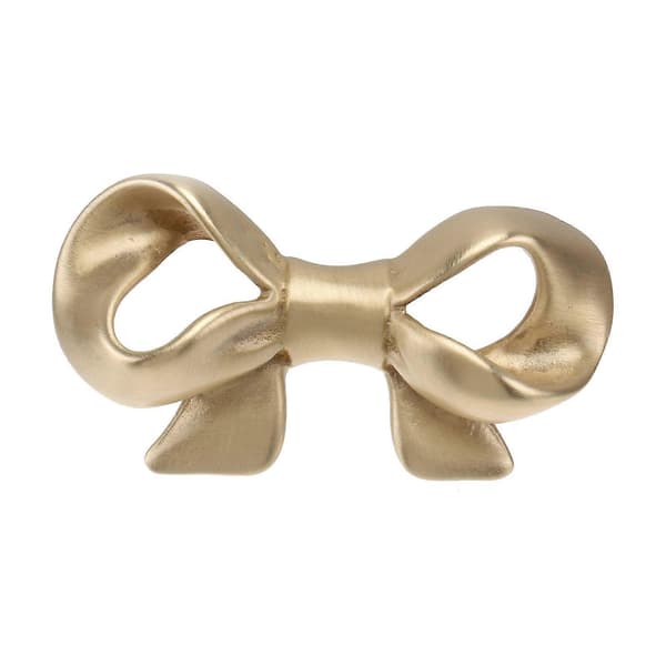 1 pc Brass Handle Practical Rosette Shaped Cabinet Handle for Home (Golden)