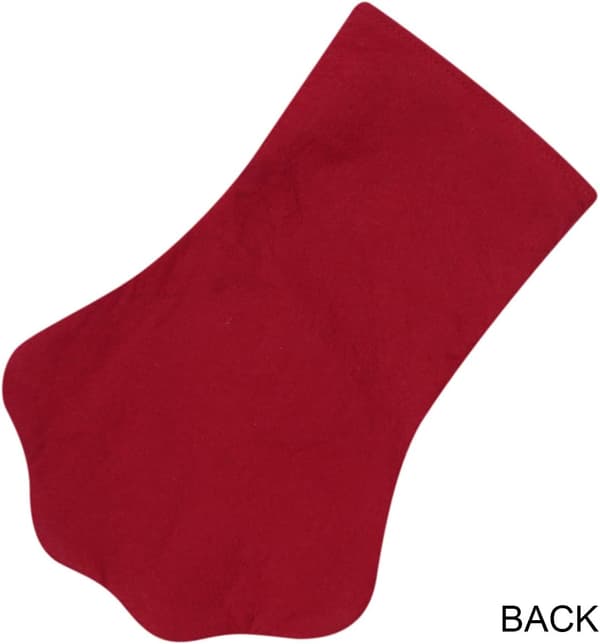 Christmas Stocking Hanging Filled Christmas Boot 3D Dog Paw Patt