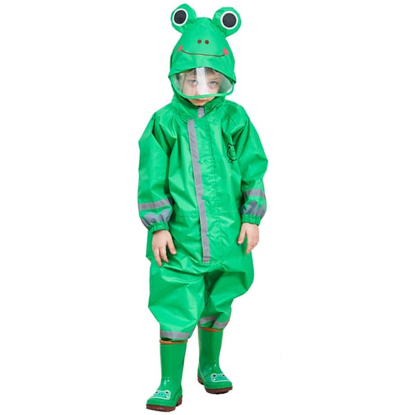 Barnregnställ Vattentätt Set Baby Unisex Vattentät Jacka G