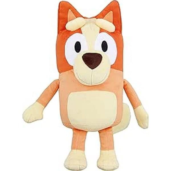 Bluey Bedste Ven Bingo Ekstra Stor 40 cm Plys Officiel Samlerobjekt Blød Jumbo Kæledyr [DB]