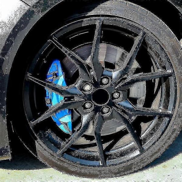 6pcs Car Brake Caliper Sticker For Brembo Reflective Letters Vehicle Decal Zzj Silver Silver