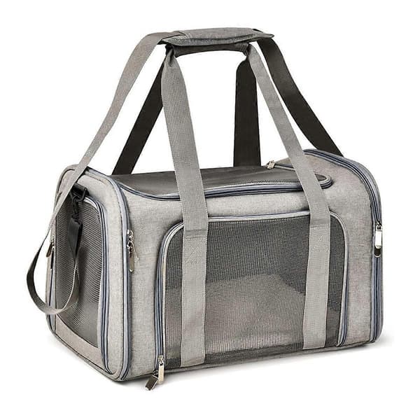 Pet Adventure Gear, Stable Solid Base Airline Approved Portable Travel Crate, Scratch-Resistant Material Lightweight Durable For Unforgettable