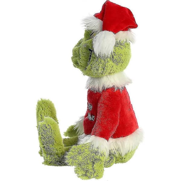 Jul Grinchen Blød Plysdukke Legetøj Julehat Fyldte Dukker Børn Gave