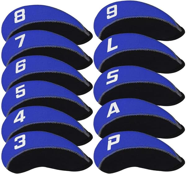 Big Teeth 11-pack Neopren Golfklubbskydd med Nummer