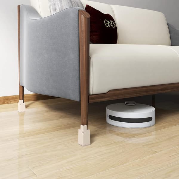 Beige - Justerbar møbelpute 10 cm med skrueklemmer, 4 \" C