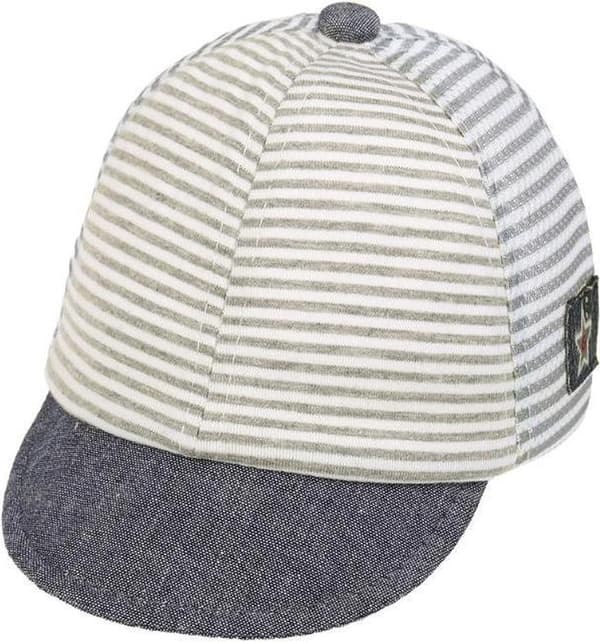 Babykasket | cool | justerbar | lysegrå/hvid