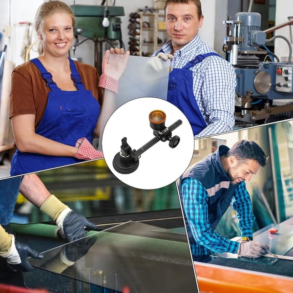 Sirkulær glasskutter presisjon-kraftig-versjon fra 300mm - 300mm