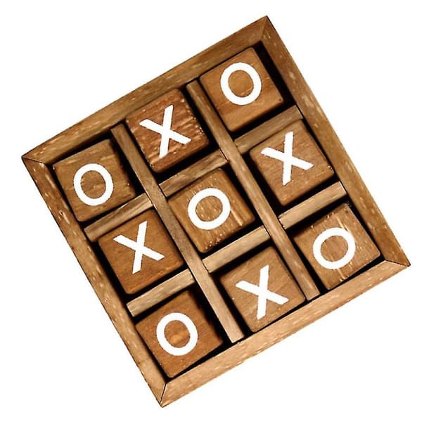 1 sett Tic Tac Toe Trebrettspill Foreldre-barn Intelligens Fritidslek Leketøy