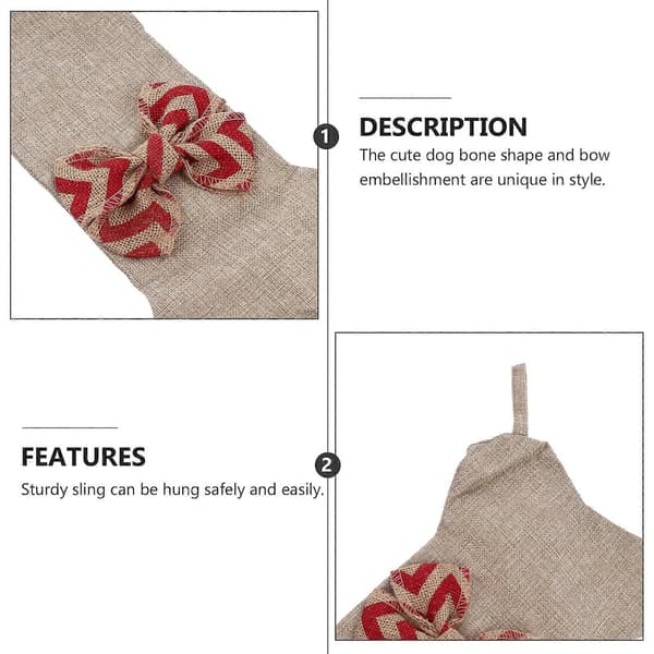 Bordseldstad Julestrømper Julegaveposer Jute Julestrømper Julestrømper