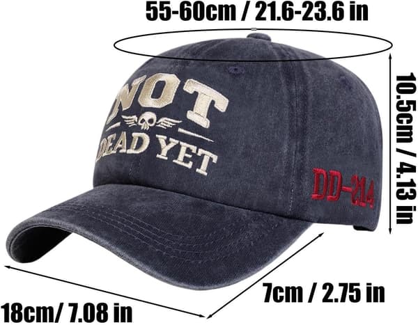 baseballcaps for menn, i bomull, brodert, pustende marineblå - marineblau