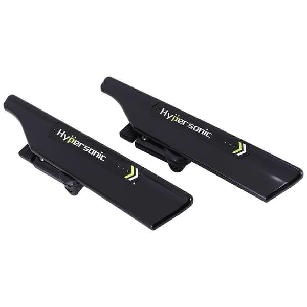 Hypersonic 2 stk Svart Vindusviskerstativ Vindusviskervinge Vindusviskerblad Spoiler Mate Vinge Au