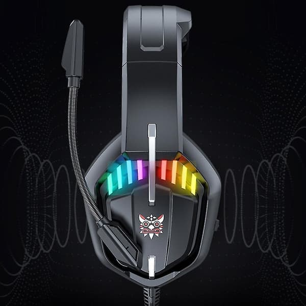 X28 USB-kablet Over-Ear Hodetelefoner Gaming Headset For PC-datamaskin