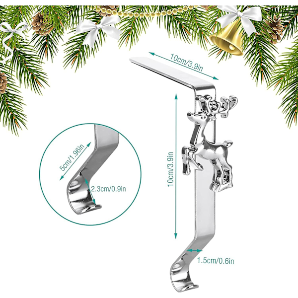 4-pack Julgransstrumpor